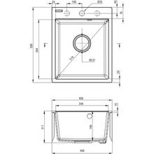 Миття Deante CORIO Black Graphite (ZRC_2103)