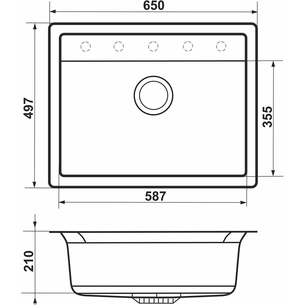 В Украине Кухонная станция GRANADO Basic Artes Grafito (ksg1109)