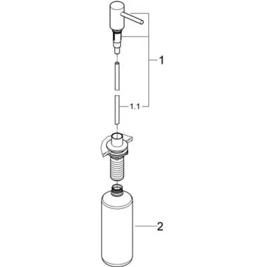 Замовити Мийка GROHE K700U (31653APGN)