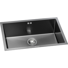 Мойка GRANADO Under top L STEEL S201 black (GS09201B)