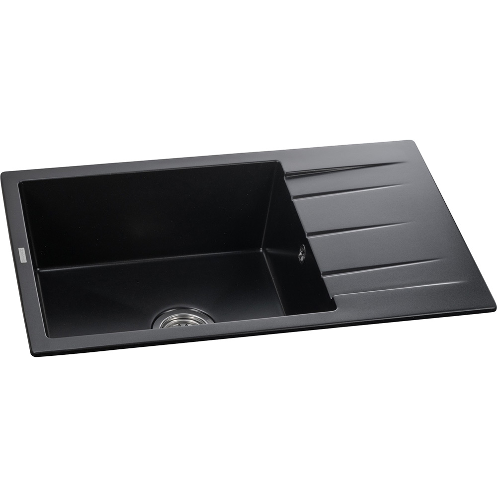 Мийка GRANADO NAVIA Black Shine (gr3801) Матеріал Nanogranite