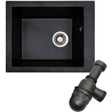Мойка VENTOLUX AMORE BLACK QUARTZ