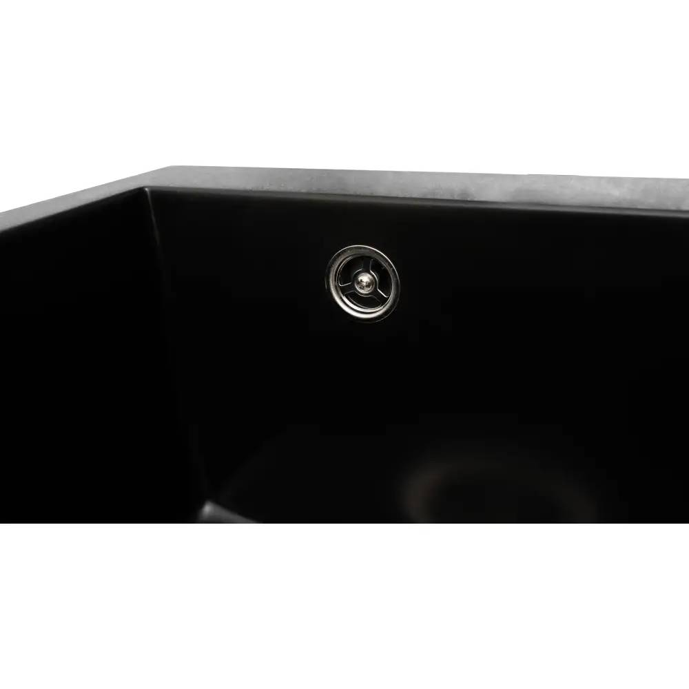Мойка VENTOLUX AMORE BLACK QUARTZ Форма прямоугольная