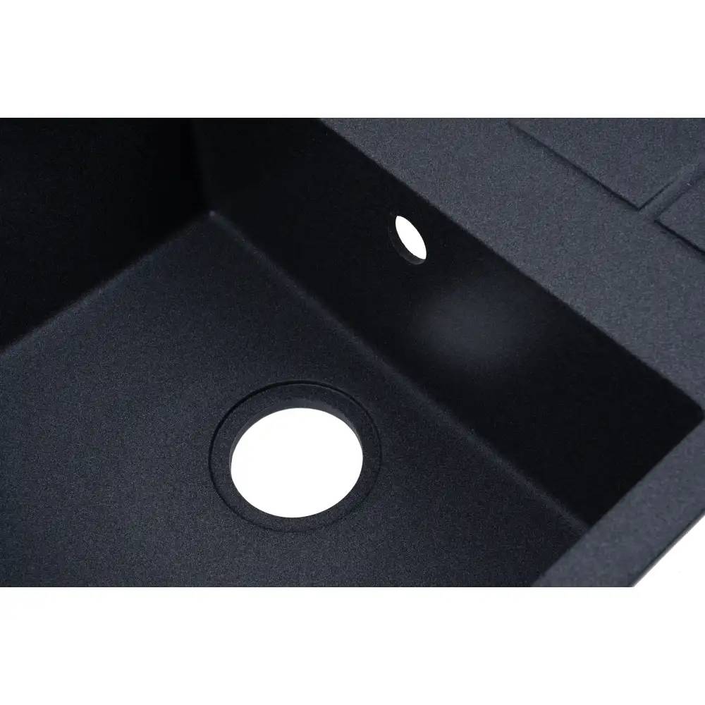 Мийка VENTOLUX SILVIA BLACK MATT QUARTZ Спосіб монтажу врізний