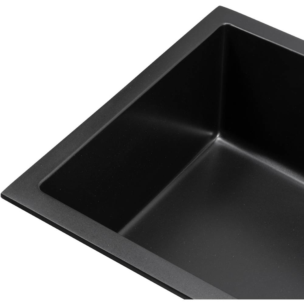 Мойка GRANADO Under top XL Black Shine (gr3701) Материал Nanogranite