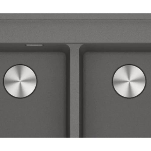Миття FRANKE Maris MRG 620 TL Gray (114.0720.011) Додатково кількість отворів під змішувач - 7 (попередньо підфрезеровані); комплектація: сітчастий ручний вентиль 2 шт., декоративна накладна зливного отвору 2 шт., сифон, елементи кріплення