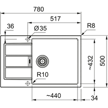 Мойка FRANKE Sirius 2 S2D 611-78 XL Beige (143.0671.747)
