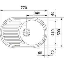 Мийка FRANKE Rog 611 (114.0668.599)