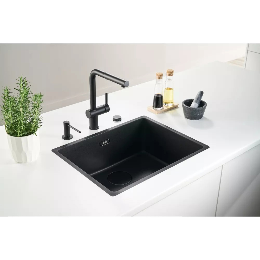 Мойка FRANKE Maris MRG 110-37 Black Edition (125.0699.225) Материал фрагранит