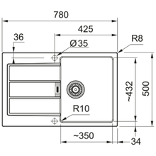 Мойка FRANKE Sirius 2 S2D 611-78 бежевый (143.0671.744)