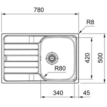 Мойка FRANKE Spark SKL 611-78 (101.0716.715)