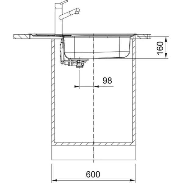 Замовити Мийка FRANKE Spark SKL 611-78 XL (101.0716.716)