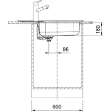 Мийка FRANKE Spark SKL 611-78 XL (101.0716.716)