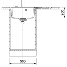Мийка FRANKE Centro CNG 611-78 TL Slate Grey (114.0716.710)
