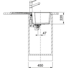 Мойка FRANKE Urban UBG 611-78 Grey (114.0701.805)