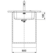 Мойка FRANKE Smart SRX 110-50 (122.0703.300)