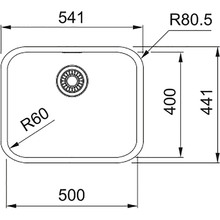 Мойка FRANKE Smart SRX 110-50 (122.0703.300)