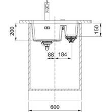 Мийка FRANKE Maris MRG 160 Gray (125.0701.783)