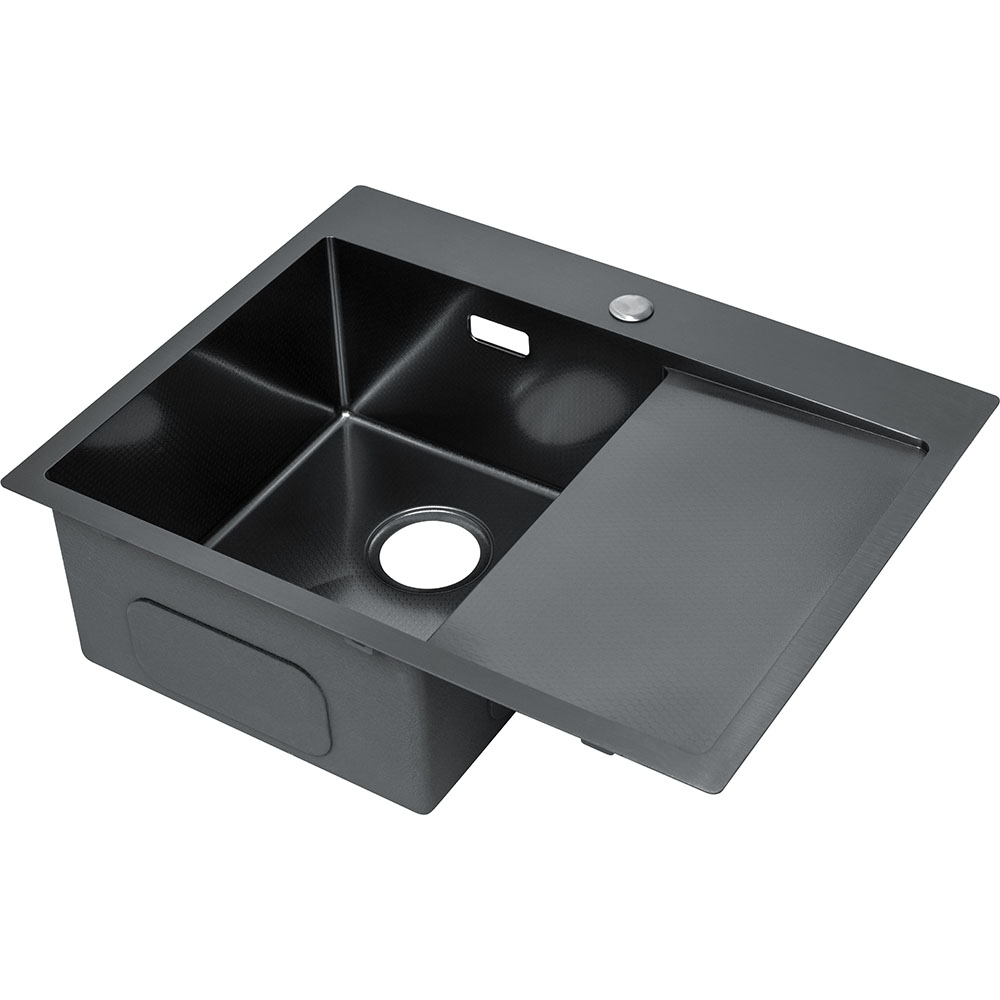 Мийка GUNTER & HAUER Rauda 6522 Black Honey RW Спосіб монтажу накладний