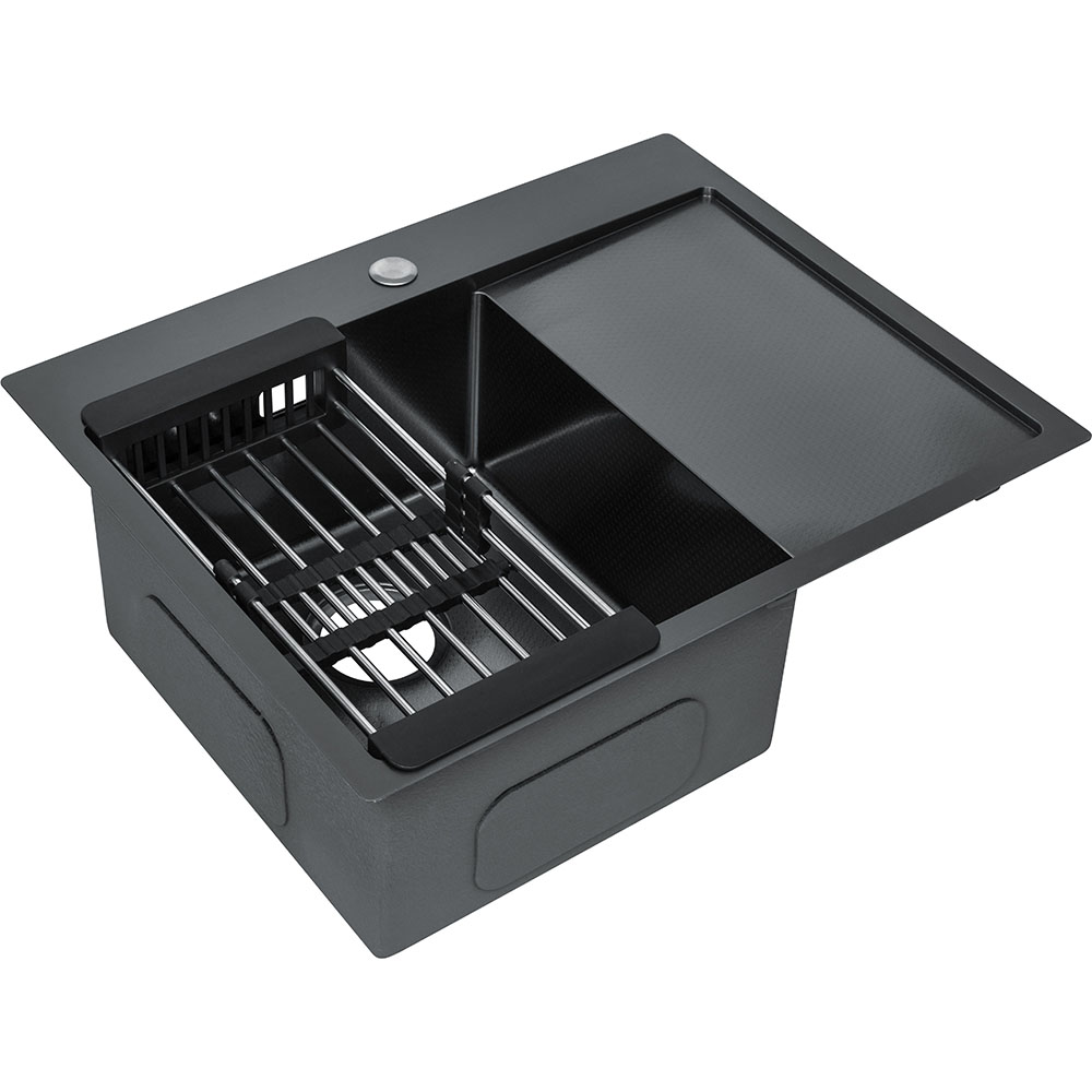 Мийка GUNTER & HAUER Rauda 6522 Black Honey RW Матеріал нержавіюча сталь AISI 304