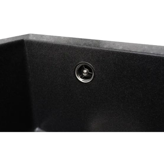 Мийка VENTOLUX Amore BLACK MATT QUARTZ Спосіб монтажу врізний