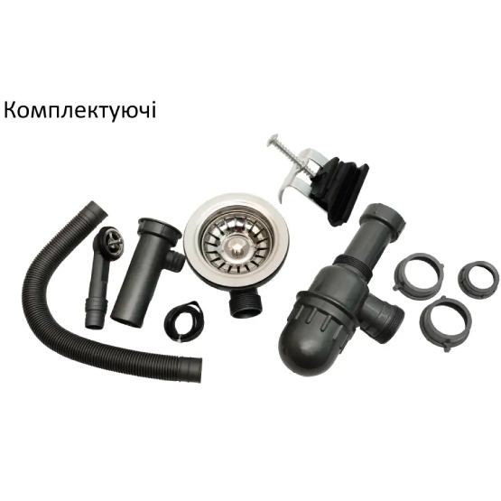 Зовнішній вигляд Мийка VENTOLUX Amore WHITE QUARTZ