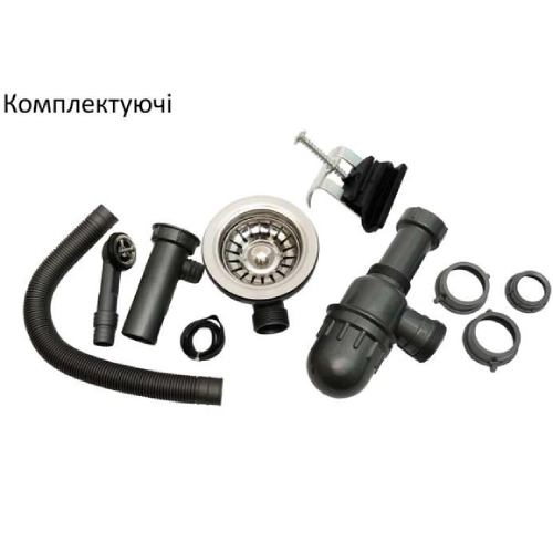 Фото Мийка VENTOLUX EMILIA GRAY QUARTZ