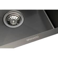 Мийка GRANADO Under Top STEEL S201 Black (GS08201BH)