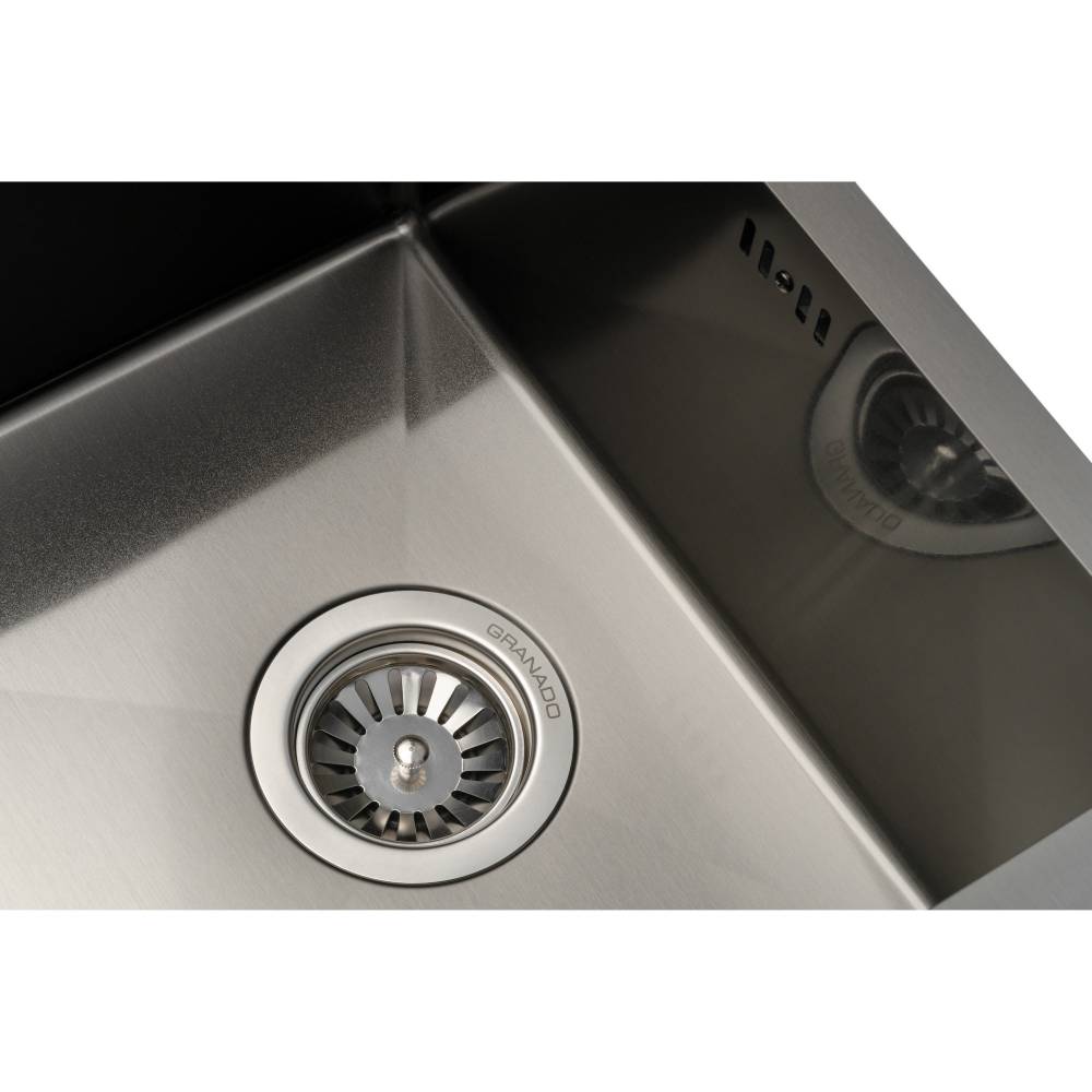 Мийка GRANADO Under Top STEEL S201 Black (GS08201BH) Спосіб монтажу під стільницю