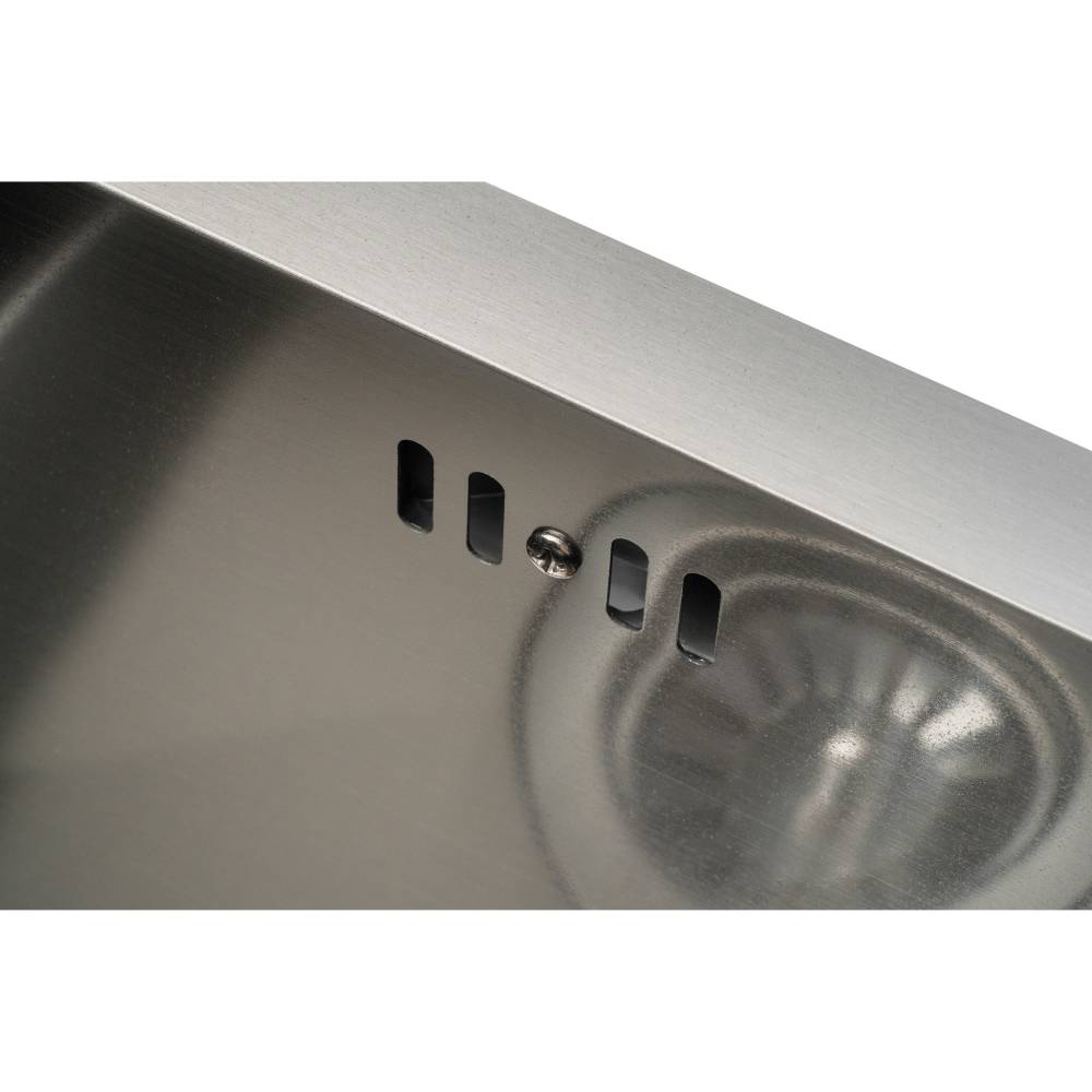 Мийка GRANADO Under Top STEEL S201 Black (GS08201BH) Форма квадратна