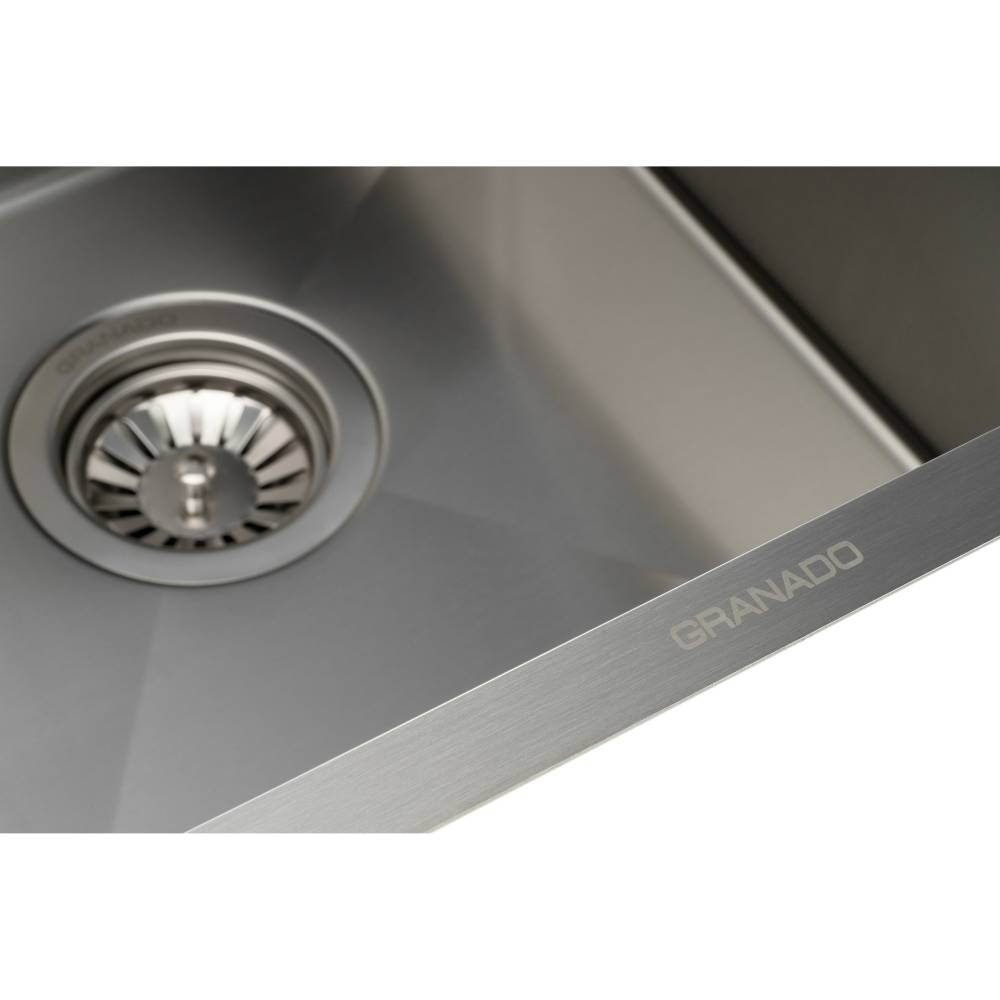 Мийка GRANADO Under Top STEEL S304 Inox (GS08304H) Виконання універсальна