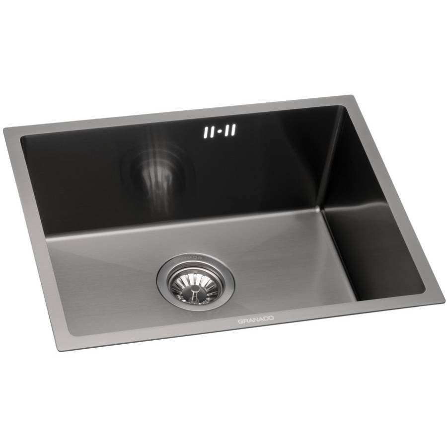 Мийка GRANADO Under Top Max STEEL S201 Black (GS07201TB) Матеріал Нержавіюча сталь AISI 201