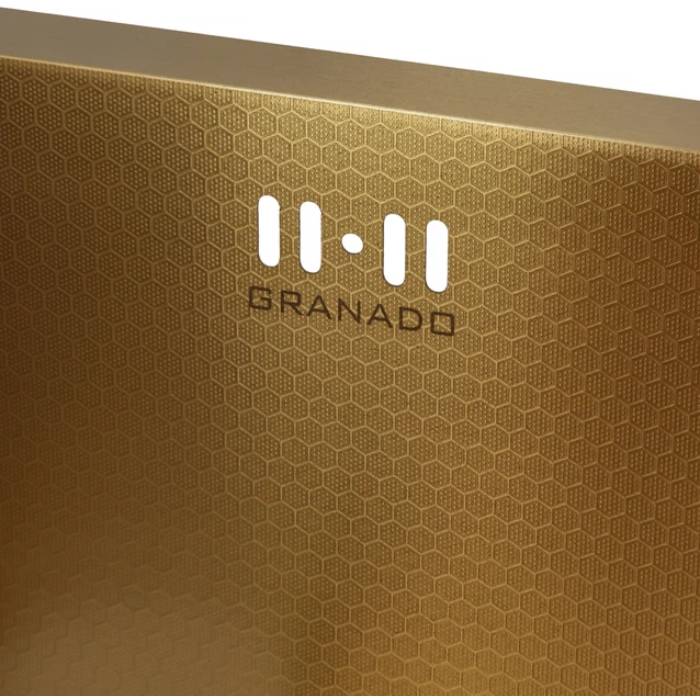 Мойка GRANADO Under Top Max STEEL S201 Gold (GS07201GoldH) Исполнение универсальная
