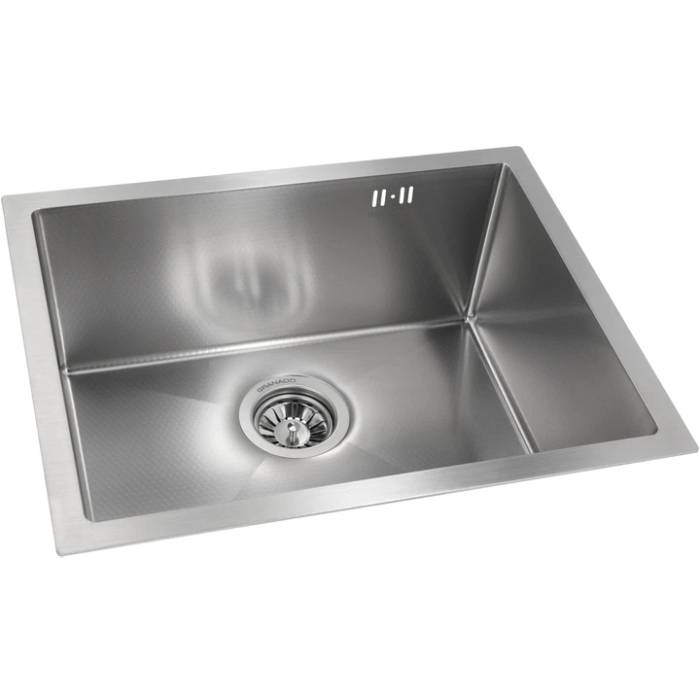 Мийка GRANADO Under Top Max STEEL S304 Honeycomb (GS07304H) Матеріал Нержавіюча сталь SS 304