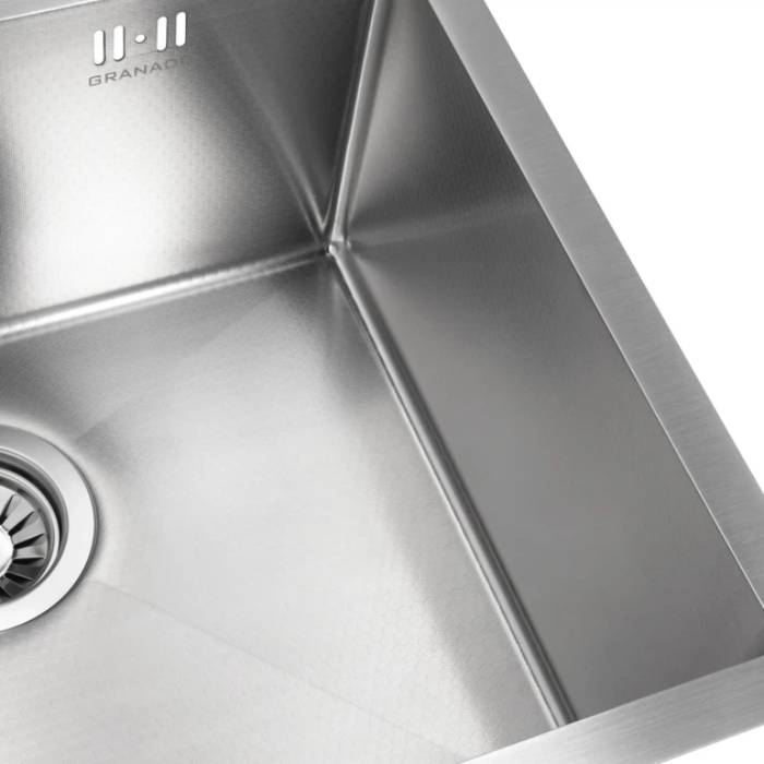 Мийка GRANADO Under Top Max STEEL S304 Honeycomb (GS07304H) Спосіб монтажу під стільницю