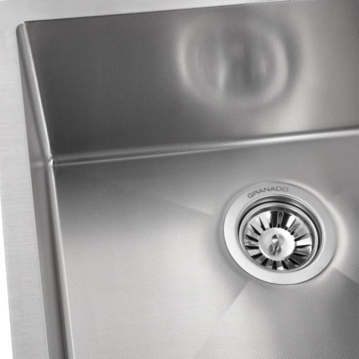 Мийка GRANADO Under Top Max STEEL S304 Millet (GS07304M) Спосіб монтажу під стільницю