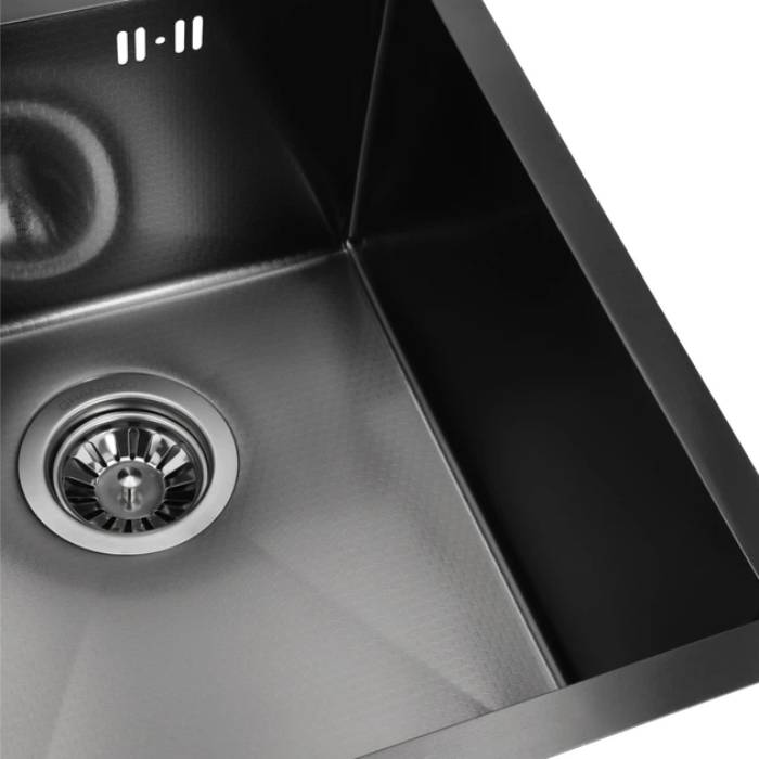 Мийка GRANADO Pravia S201 Black Honeycomb (GS01201BH) Форма прямокутна