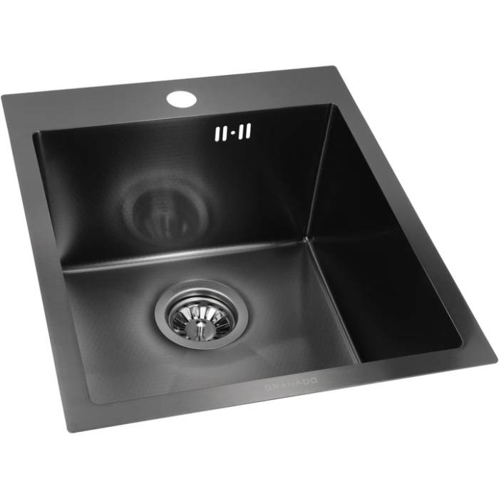 Мийка GRANADO Pravia S201 Black Honeycomb (GS01201BH) Спосіб монтажу врізний