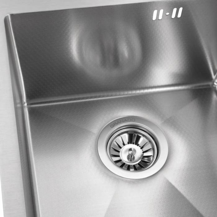 Мийка GRANADO Pravia S304 Honeycomb (GS01304H) Спосіб монтажу врізний