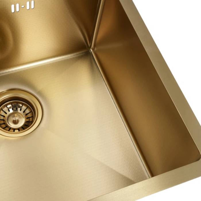 Мийка GRANADO Galera S201 Gold Honeycomb (GS02201GoldH) Матеріал Нержавіюча сталь S201