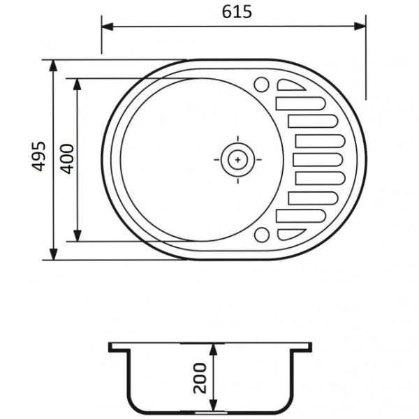 Мийка ADAMANT Ovum Old stone (000008384) Матеріал виготовлено з міцного, високотехнологічного, екологічно чистого матеріалу, що складається на 80% з кварцитів різних фракцій та 20% поліефірних смол