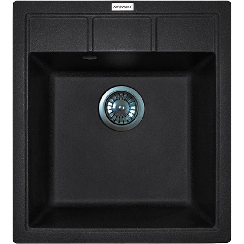 Мойка ADAMANT Brick Black + смеситель + дозатор (4824296209703) Дополнительно Технология Solid Surface; Термостойкая, выдерживающая высокие температуры до 280°С