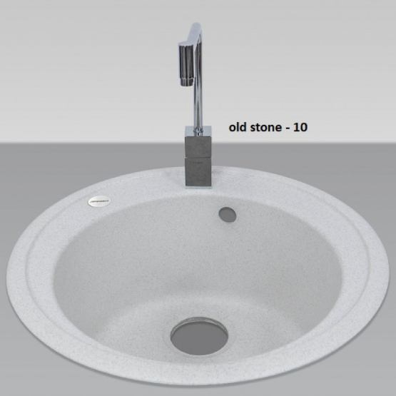 Мойка ADAMANT Sun Old stone (000000574) Дополнительно термостойкая, выдерживает высокие температуры до 280°С; устойчива к механическим повреждениям, ударам и царапинам столовыми принадлежностями