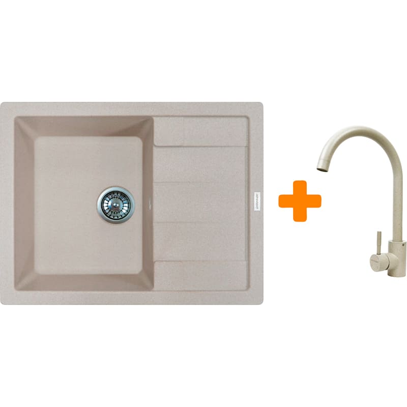 Мийка ADAMANT Anila Avena + змішувач (182496910306)