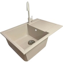 Мойка ADAMANT Horizon Medium Avena + смеситель (4824296104406)