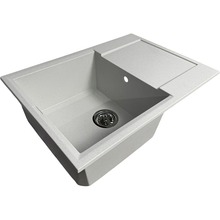 Мойка ADAMANT Horizon Medium Old stone + смеситель (4824296104410)