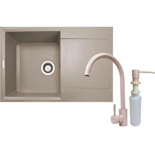 Мийка ADAMANT Horizon Avena + змішувач + дозатор (1824296901506)