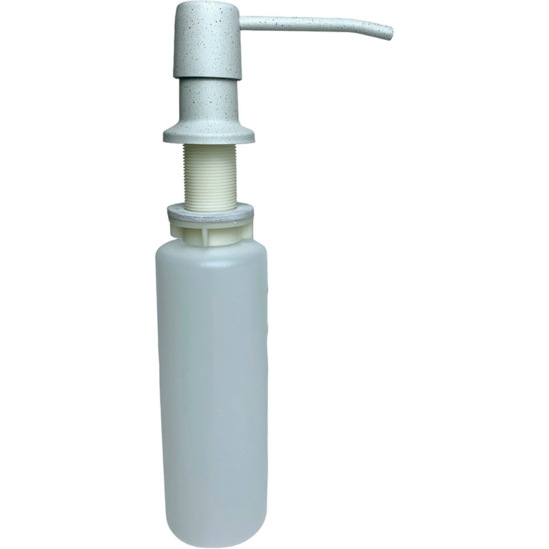 Внешний вид Мойка ADAMANT Horizon Old stone + смеситель + дозатор + ополаскиватель стаканов + коландер (4824296106310)