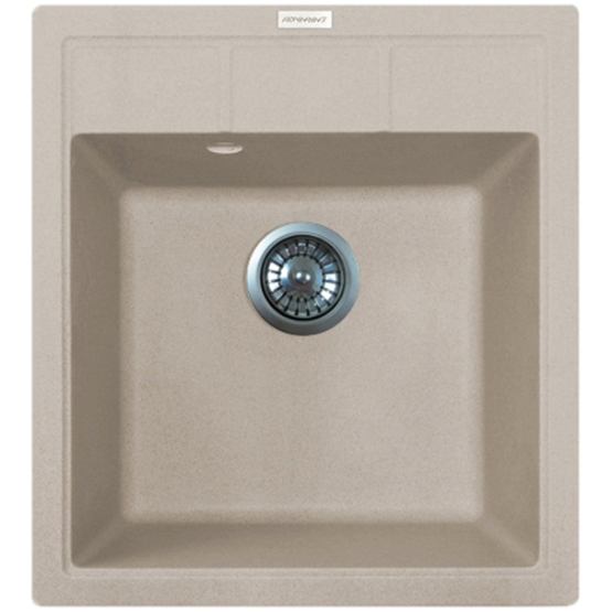 Мийка ADAMANT Brick Avena + змішувач (4824296209206) Додатково фірмова технологія Solid Surface; миття може встановлюватися як за довжиною так і за шириною на стільницю; з переливним отвором; одноважільний кухонний змішувач; металевий важіль; аератор; поворотний вилив; монтаж на один отвір