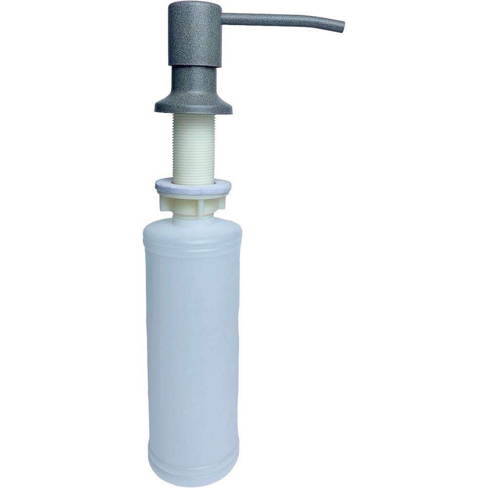 Мийка ADAMANT Horizon Сірий + змішувач + дозатор (1824296901504) Матеріал штучний камінь